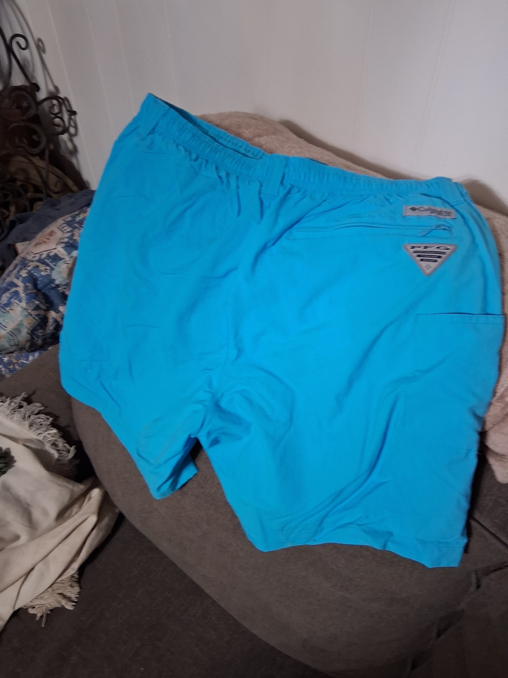 Men's Bright Blue Swim Trunks